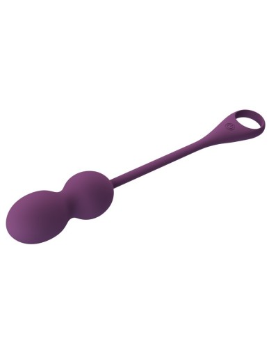 Boules de Geisha Vibrantes Connectées Elvira 2 8 x 3.2cm Prune sextoys et accessoires sur La Boutique du Hard