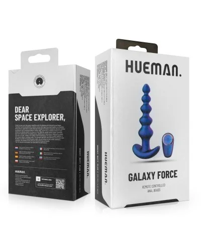 Plug vibrant Galaxy Force 12.5 x 3.5cm sextoys et accessoires sur La Boutique du Hard