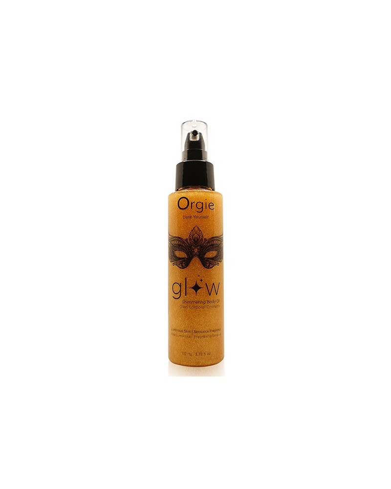 Huile Corporelle Scintillante Glow 110ml sextoys et accessoires sur La Boutique du Hard