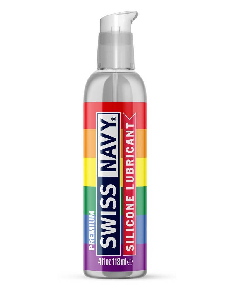 Lubrifiant silicone Premium Pride Swiss Navy 118ml sextoys et accessoires sur La Boutique du Hard