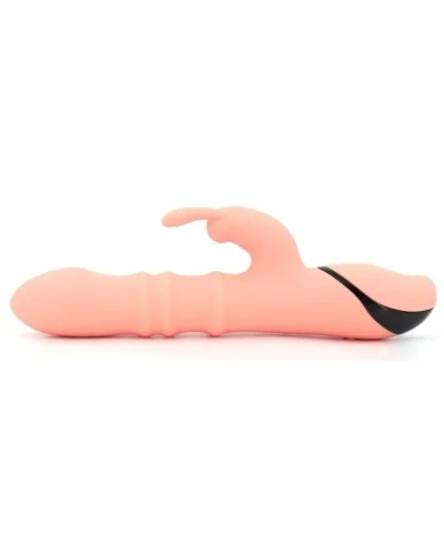 Vibro Rabbit Thrusties 13 x 3.8cm Saumon sextoys et accessoires sur La Boutique du Hard