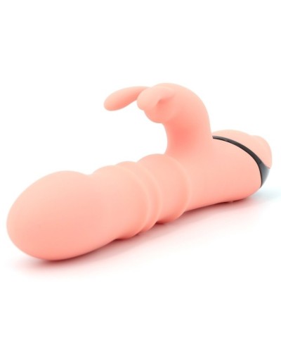 Vibro Rabbit Thrusties 13 x 3.8cm Saumon sextoys et accessoires sur La Boutique du Hard