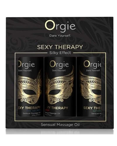 Coffret 3 Huiles de Massage Sexy Therapy sextoys et accessoires sur La Boutique du Hard