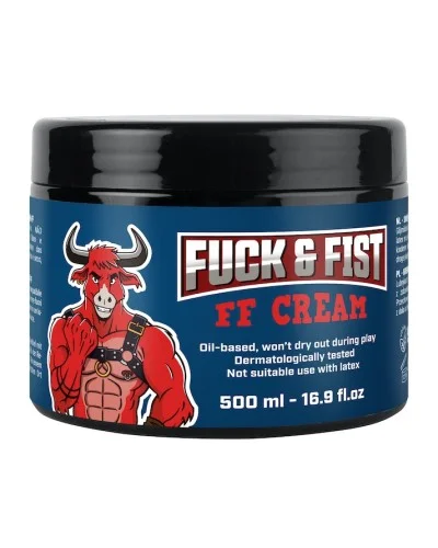 Crème Fuck & Fist FF Cream 500ml sextoys et accessoires sur La Boutique du Hard