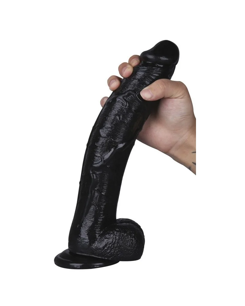 Gode Realdong 23 x 5cm Noir sextoys et accessoires sur La Boutique du Hard