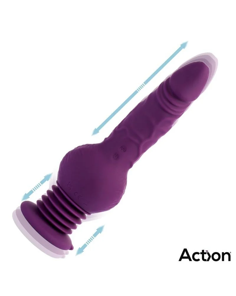 Gode Vibrant Va-et-Vient Booster 12 x 4.2cm sextoys et accessoires sur La Boutique du Hard