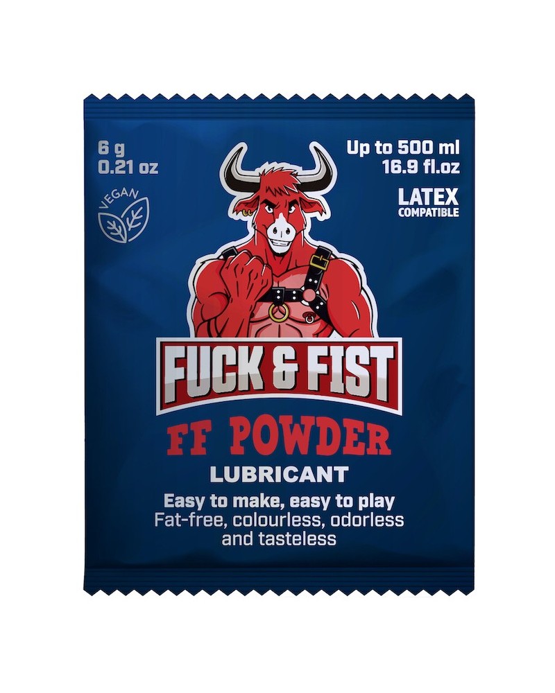 Sachet Poudre Fuck & Fist FF Powder 6g sextoys et accessoires sur La Boutique du Hard