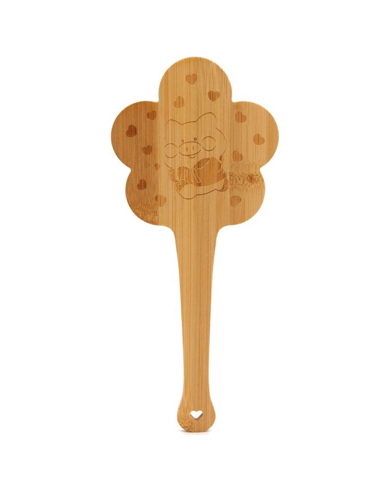 Paddle Bambou Piggyheart 25cm sextoys et accessoires sur La Boutique du Hard