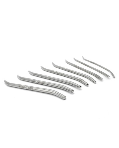 Kit de 8 Tiges d'urètre end Curve 14 cm - Diamètres 4 à 13mm  sextoys et accessoires sur La Boutique du Hard