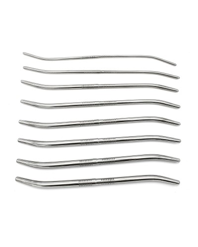 Kit de 8 Tiges d'urètre end Curve 14 cm - Diamètres 4 à 13mm  sextoys et accessoires sur La Boutique du Hard