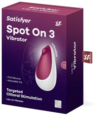Stimulateur de Clitoris Spot On 3 Cerise sextoys et accessoires sur La Boutique du Hard