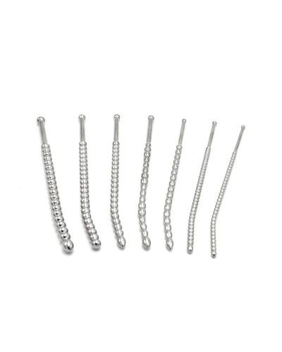 Kit de 7 Tiges d'urètre Beaded Dilator 20 cm - Diamètres 5 à 10mm sextoys et accessoires sur La Boutique du Hard