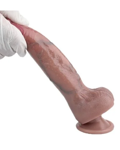 Gode Vibrant Skinnier Mario 14 x 4.6cm Marron sextoys et accessoires sur La Boutique du Hard