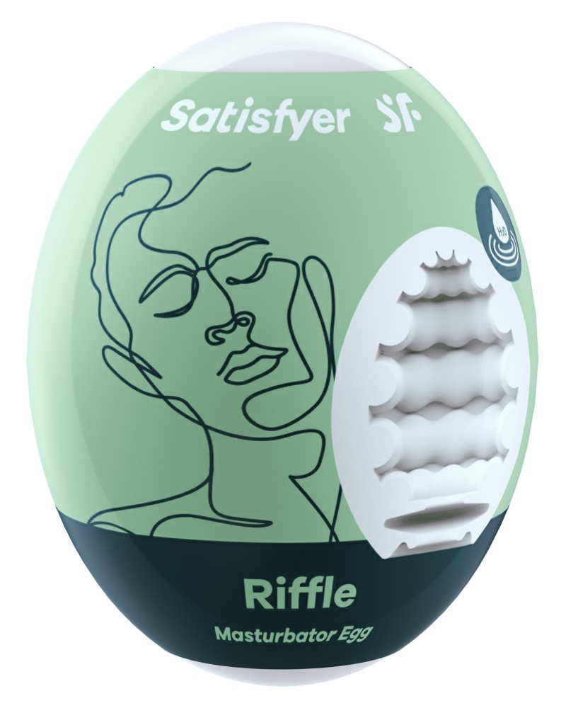 Oeuf de masturbation Satisfyer Riffle pas cher