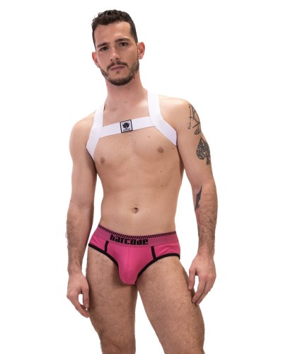 Harnais élastique Leonsh Blanc sextoys et accessoires sur La Boutique du Hard