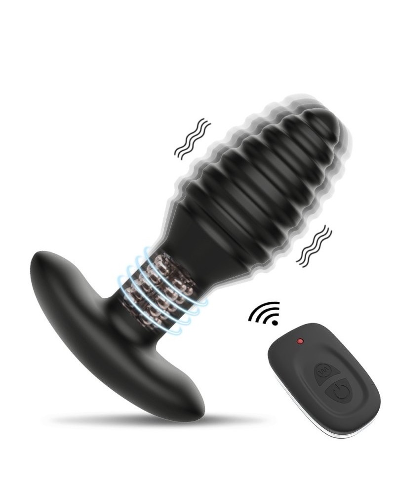 Plug Vibrant et Rotatif Rollvibe 10.5 x 3.9cm sextoys et accessoires sur La Boutique du Hard