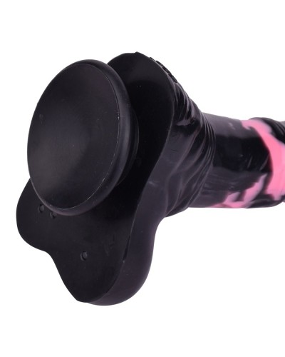 Gode Horse Hurulf M 24.5 x 6.5cm Noir-Rose sextoys et accessoires sur La Boutique du Hard