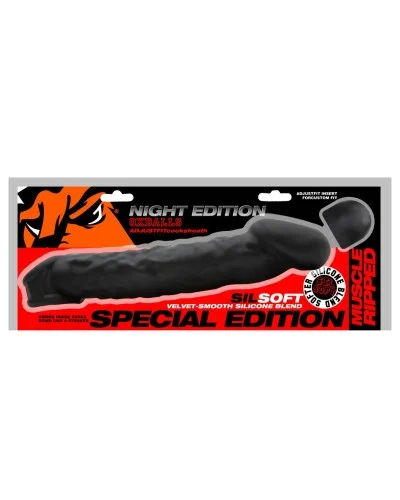 Gaine de pénis Muscle Ripped Night Edition 19 x 3.8 cm sextoys et accessoires sur La Boutique du Hard