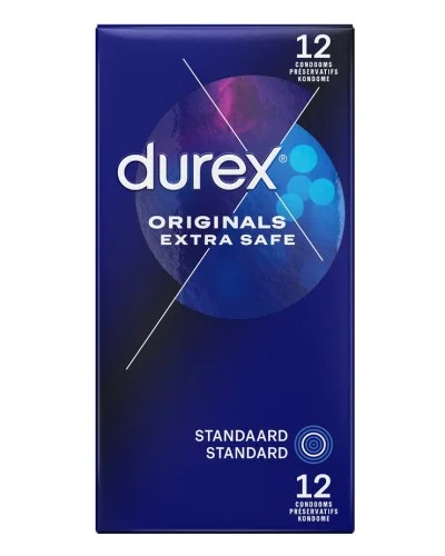 Préservatifs Épais Durex Originals Extra Safe x10 sextoys et accessoires sur La Boutique du Hard