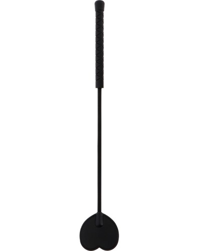 Cravache Black Heart 44cm Noir sextoys et accessoires sur La Boutique du Hard