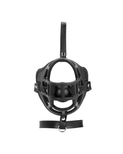 Muselière avec Bâillon-boule Muzzle Gag Noire sextoys et accessoires sur La Boutique du Hard