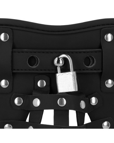 Ceinture de chasteté Jock Belt Noire sextoys et accessoires sur La Boutique du Hard