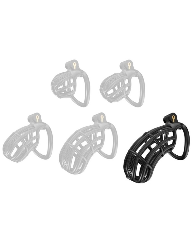 Cage de Chasteté Nexia XXL 11.5 x 3.4 cm Noire sextoys et accessoires sur La Boutique du Hard