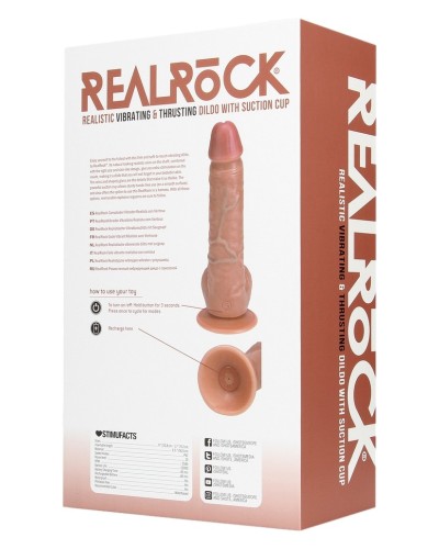 Gode Thrust Straight 17 x 4.4 cm Latino sextoys et accessoires sur La Boutique du Hard