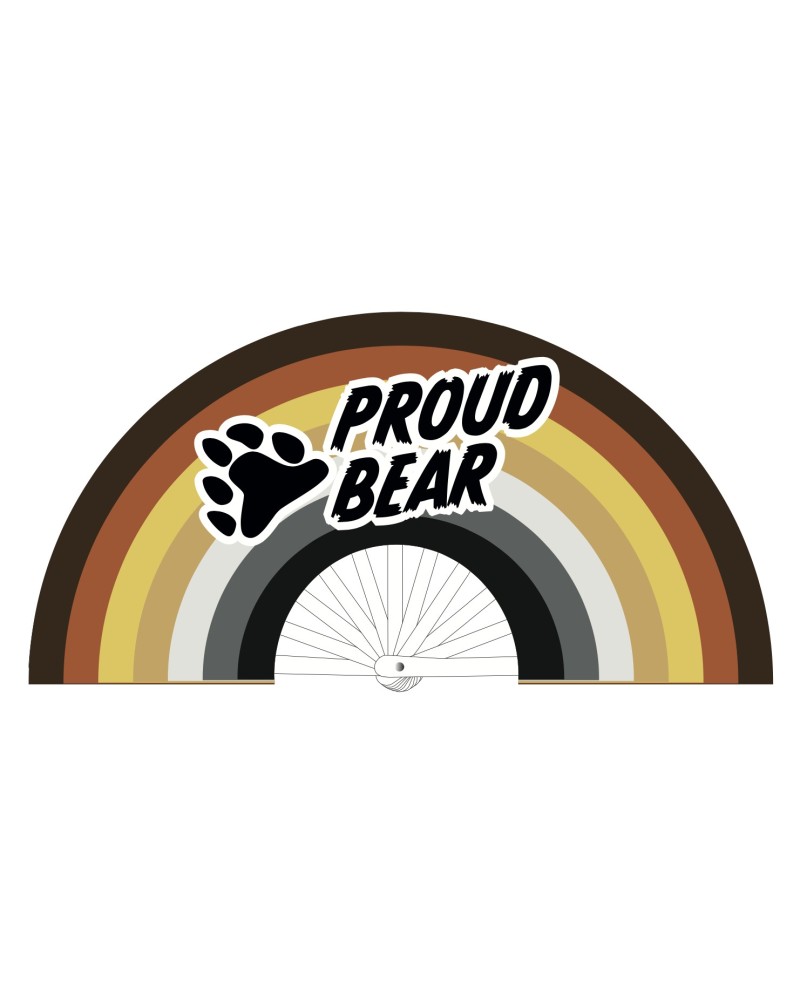 Éventail Proud Bear 64cm sextoys et accessoires sur La Boutique du Hard