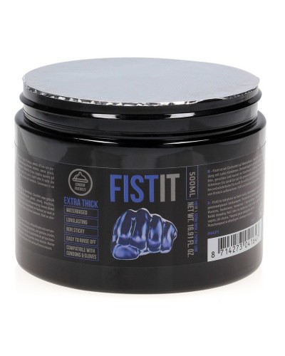 Lubrifiant Eau FIST IT EXTRA THICK 500 ml -Pot noir sextoys et accessoires sur La Boutique du Hard