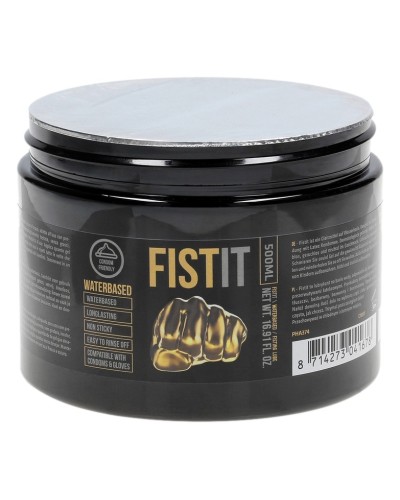 Lubrifiant Eau Fist It 500ml - Pot noir sextoys et accessoires sur La Boutique du Hard