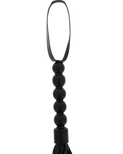 Martinet Flogger Balls 66cm Noir sextoys et accessoires sur La Boutique du Hard