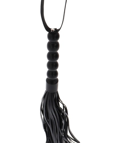 Martinet Flogger Balls 66cm Noir sextoys et accessoires sur La Boutique du Hard