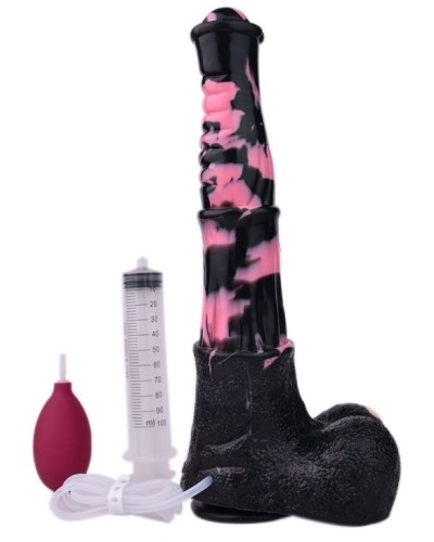 Gode Éjaculateur Horse Tinulf Squirt M 19 x 5cm Noir-Rose sextoys et accessoires sur La Boutique du Hard