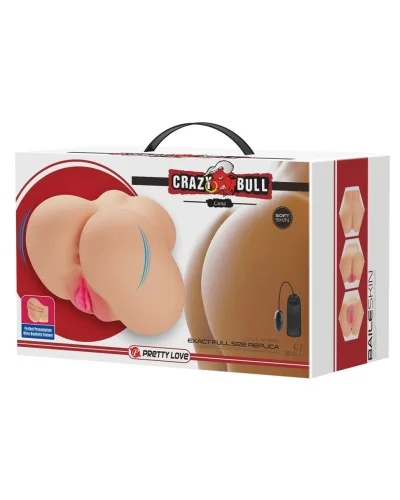 Masturbateur Fessier Vibrant Crazy Bull Luna sextoys et accessoires sur La Boutique du Hard