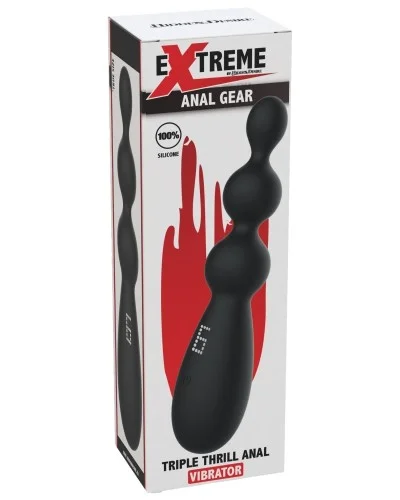 Stimulateur de Prostate Vibrant Triple Thrill 11 x 3.6cm sextoys et accessoires sur La Boutique du Hard