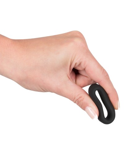 Cockring Velvet Ring S Noir 26mm sextoys et accessoires sur La Boutique du Hard