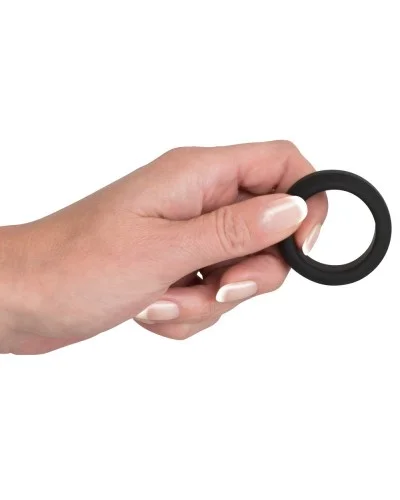Cockring Velvet Ring M Noir 32mm sextoys et accessoires sur La Boutique du Hard