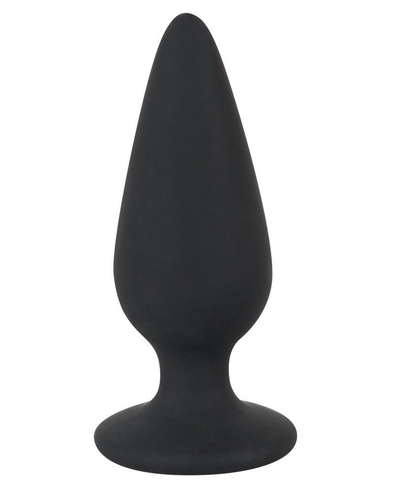 Plug lesté Velbutt S 60g - 7 x 2.7 cm Noir sextoys et accessoires sur La Boutique du Hard