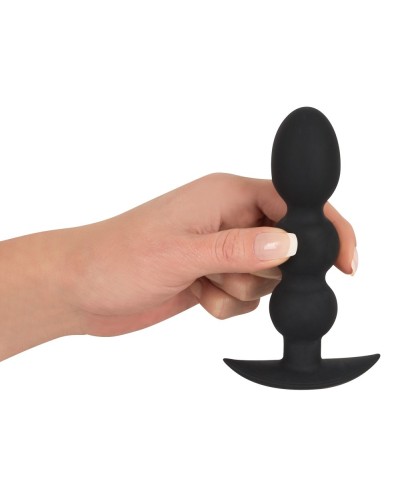 Plug lesté Heavy Velvet 120 g - 12 x 3.2cm sextoys et accessoires sur La Boutique du Hard