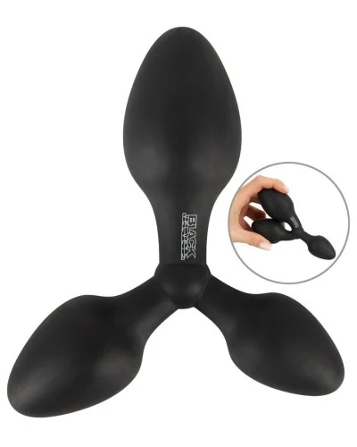 Plug anal Triple Trainer Noir sextoys et accessoires sur La Boutique du Hard