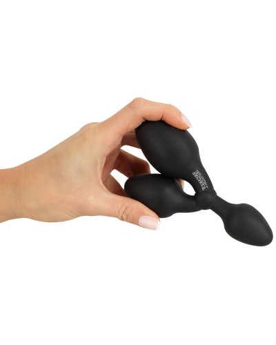 Plug anal Triple Trainer Noir sextoys et accessoires sur La Boutique du Hard