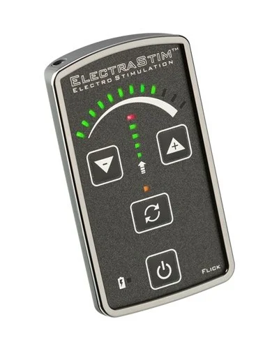 Contrôleur d'électrostimulation ElectraStim Flick 24 intensités sextoys et accessoires sur La Boutique du Hard