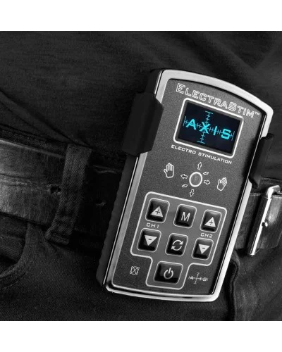 Station de contrôle Électrostimulation ElectraStim AXIS 50 intensités sextoys et accessoires sur La Boutique du Hard