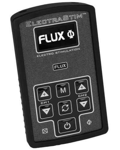 Station de contrôle Électrostimulation ElectraStim Flux 99 intensités sextoys et accessoires sur La Boutique du Hard