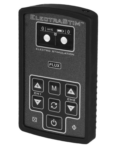 Station de contrôle Électrostimulation ElectraStim Flux 99 intensités sextoys et accessoires sur La Boutique du Hard