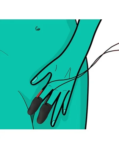 Doigts d'électrostimulation Explorer ElectraStim 5.5 x 3cm sextoys et accessoires sur La Boutique du Hard