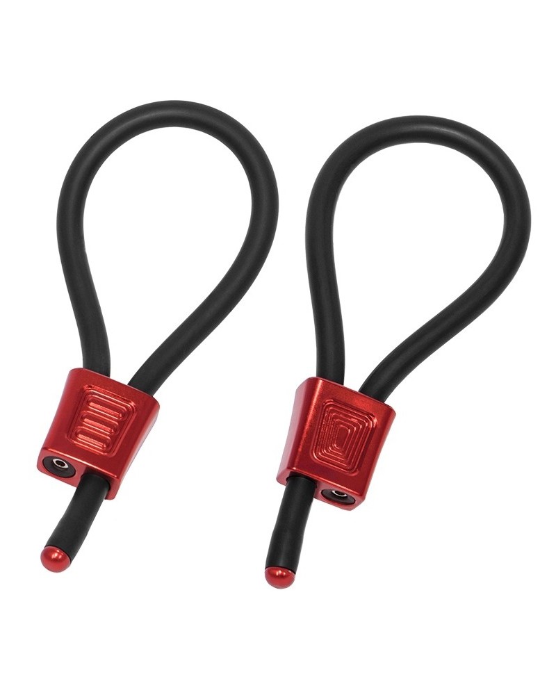 Anneaux d'électrostimulation Prestige Electrastim Rouges sextoys et accessoires sur La Boutique du Hard