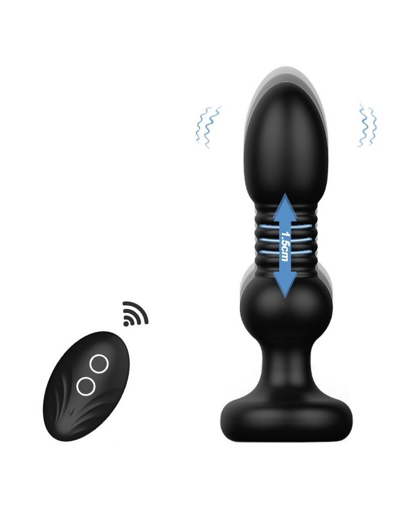 Plug Va-et-Vient Melo 12.5 x 3.8cm sextoys et accessoires sur La Boutique du Hard