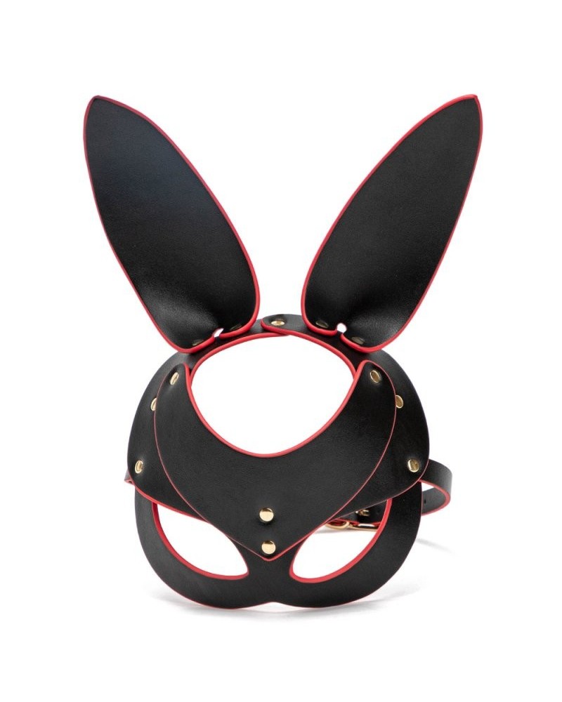 Masque de Lapin Punk Rabbit Noir et Rouge sextoys et accessoires sur La Boutique du Hard
